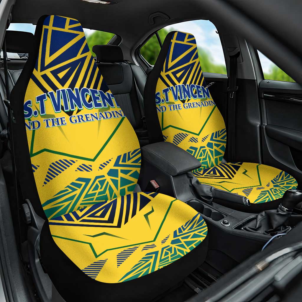 Forever Saint Vincent and the Grenadines Car Seat Cover Peace and Justice - Wonder Print Shop