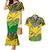 Forever Saint Vincent and the Grenadines Couples Matching Mermaid Dress and Hawaiian Shirt Peace and Justice - Wonder Print Shop