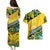 Forever Saint Vincent and the Grenadines Couples Matching Puletasi and Hawaiian Shirt Peace and Justice - Wonder Print Shop