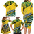 Forever Saint Vincent and the Grenadines Family Matching Long Sleeve Bodycon Dress and Hawaiian Shirt Peace and Justice - Wonder Print Shop