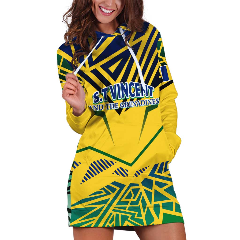 Forever Saint Vincent and the Grenadines Hoodie Dress Peace and Justice - Wonder Print Shop