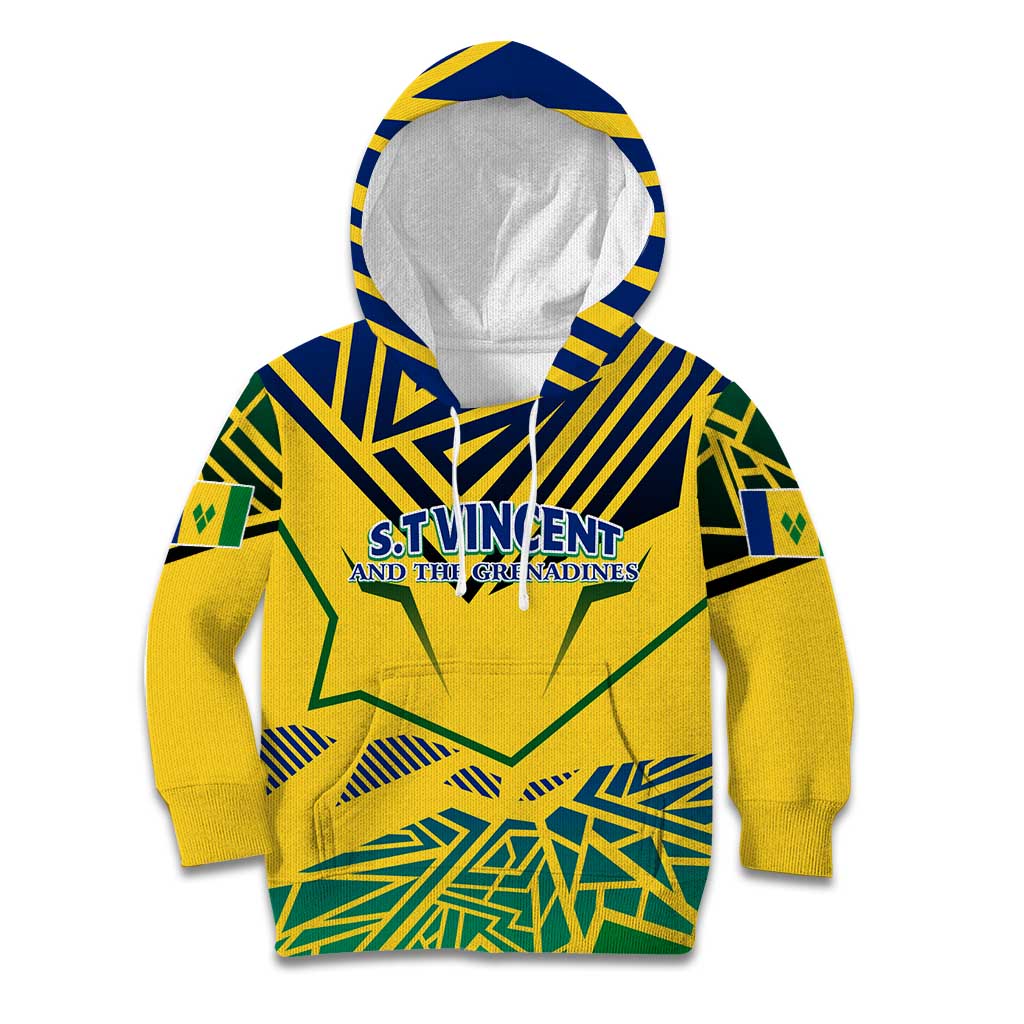 Forever Saint Vincent and the Grenadines Kid Hoodie Peace and Justice - Wonder Print Shop