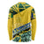 Forever Saint Vincent and the Grenadines Long Sleeve Shirt Peace and Justice - Wonder Print Shop