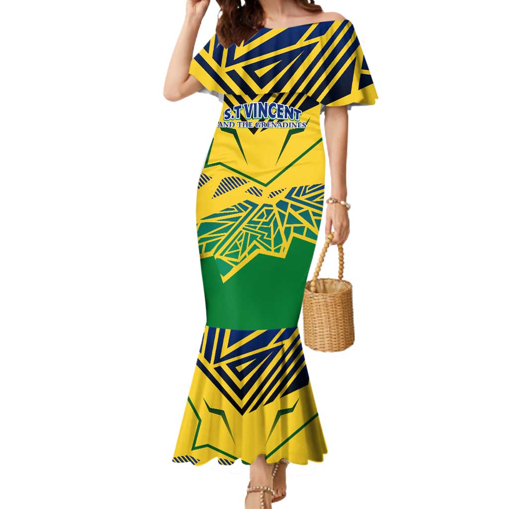 Forever Saint Vincent and the Grenadines Mermaid Dress Peace and Justice - Wonder Print Shop