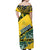 Forever Saint Vincent and the Grenadines Off Shoulder Maxi Dress Peace and Justice - Wonder Print Shop