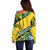 Forever Saint Vincent and the Grenadines Off Shoulder Sweater Peace and Justice - Wonder Print Shop