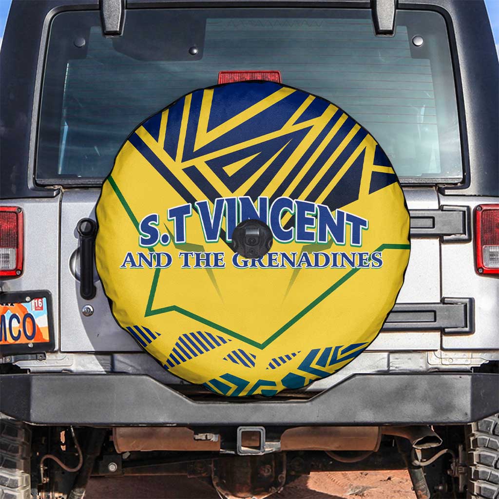 Forever Saint Vincent and the Grenadines Spare Tire Cover Peace and Justice - Wonder Print Shop