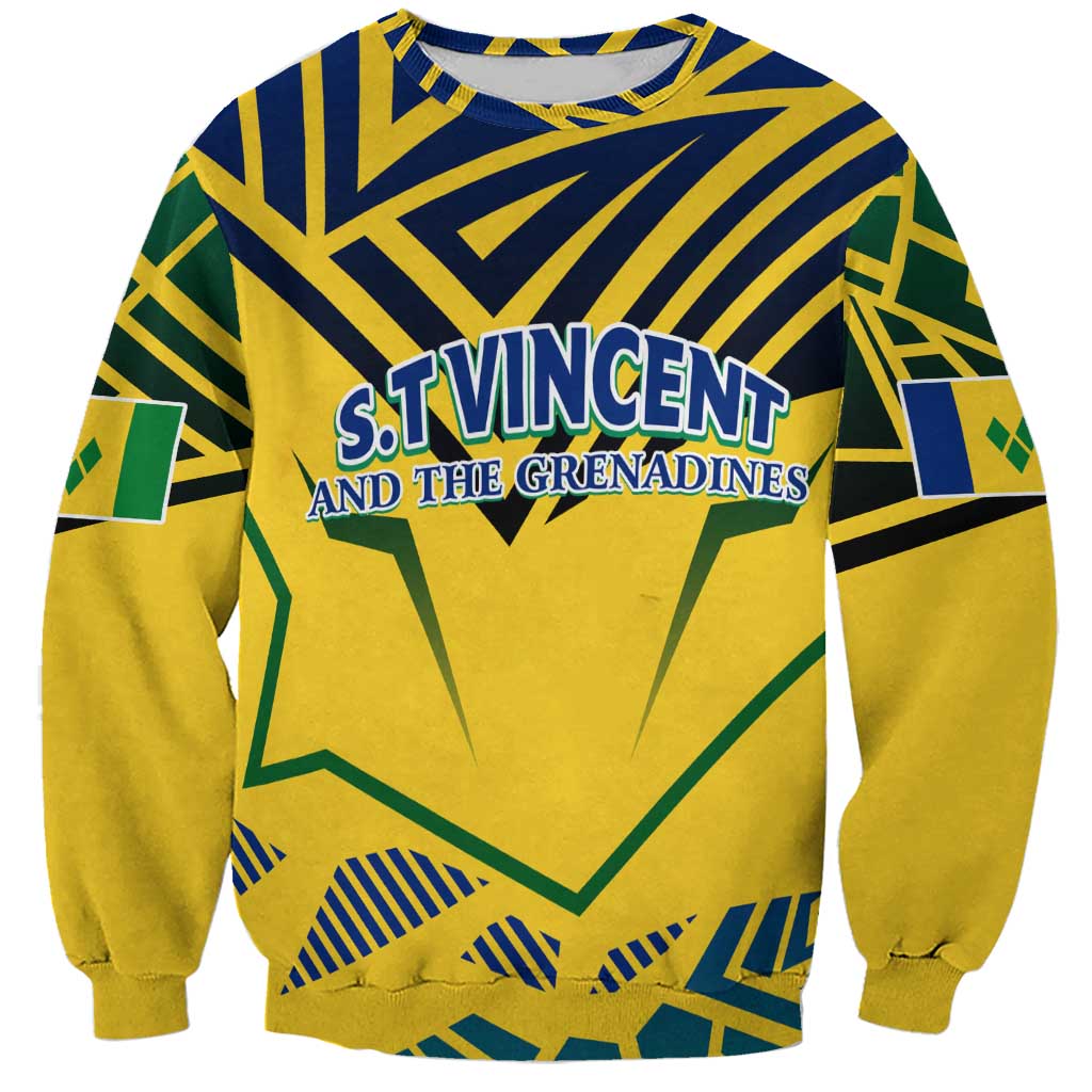 Forever Saint Vincent and the Grenadines Sweatshirt Peace and Justice - Wonder Print Shop