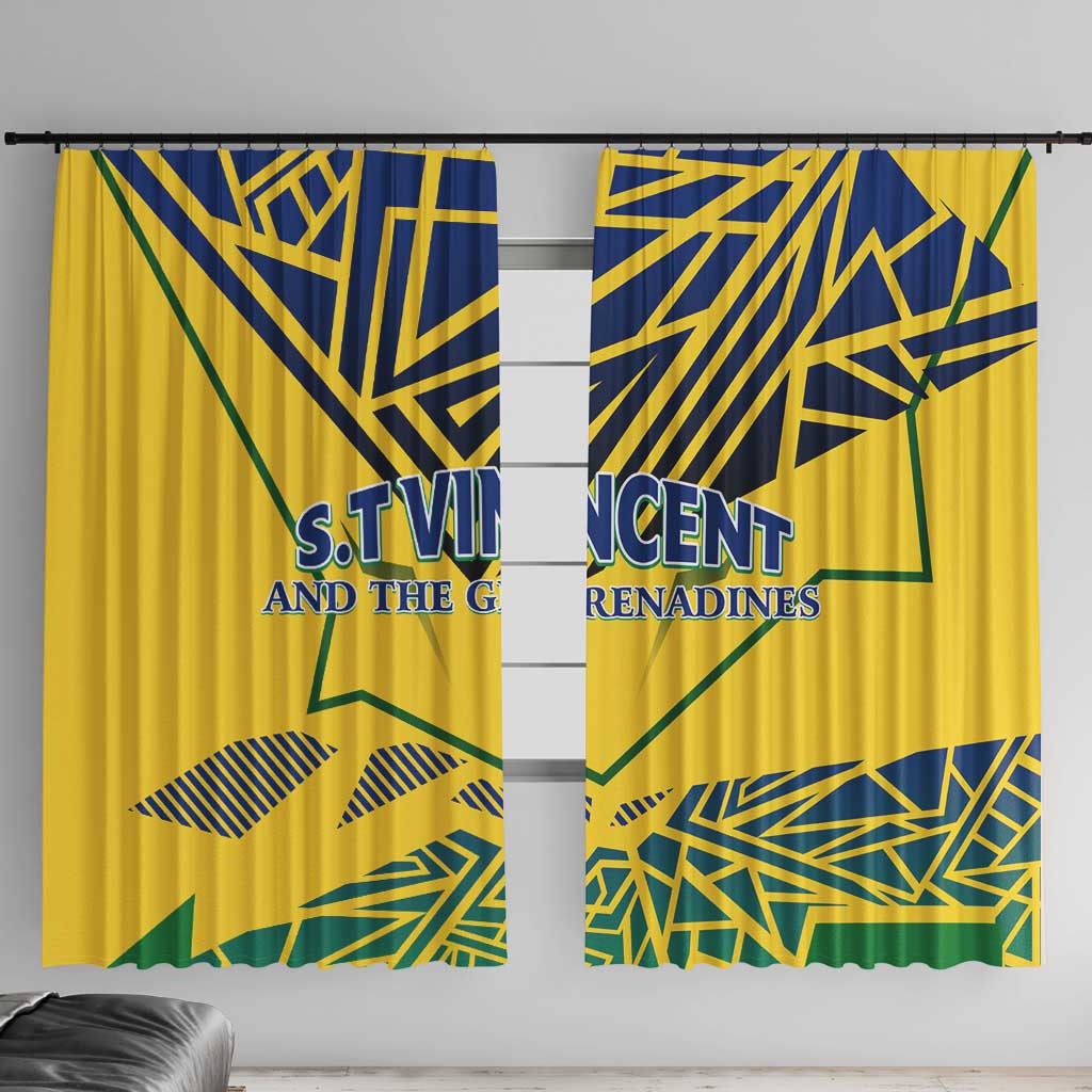 Forever Saint Vincent and the Grenadines Window Curtain Peace and Justice - Wonder Print Shop