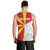 Hometown Macedonia Men Tank Top Flag and Map - Wonder Print Shop