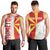 Hometown Macedonia Men Tank Top Flag and Map - Wonder Print Shop