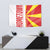 Hometown Macedonia Tapestry Flag and Map