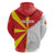 Hometown Macedonia Zip Hoodie Flag and Map - Wonder Print Shop