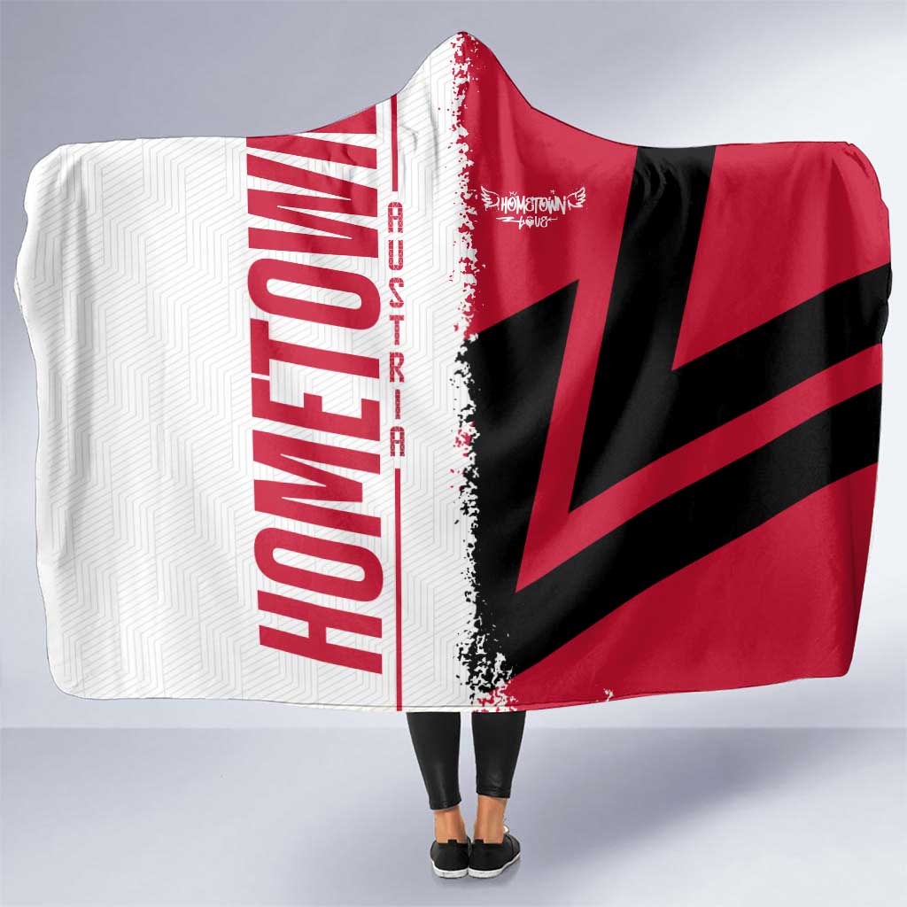 Hometown Cuba Hooded Blanket Flag and Map