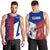 Hometown Czechia Men Tank Top Flag and Map - Wonder Print Shop