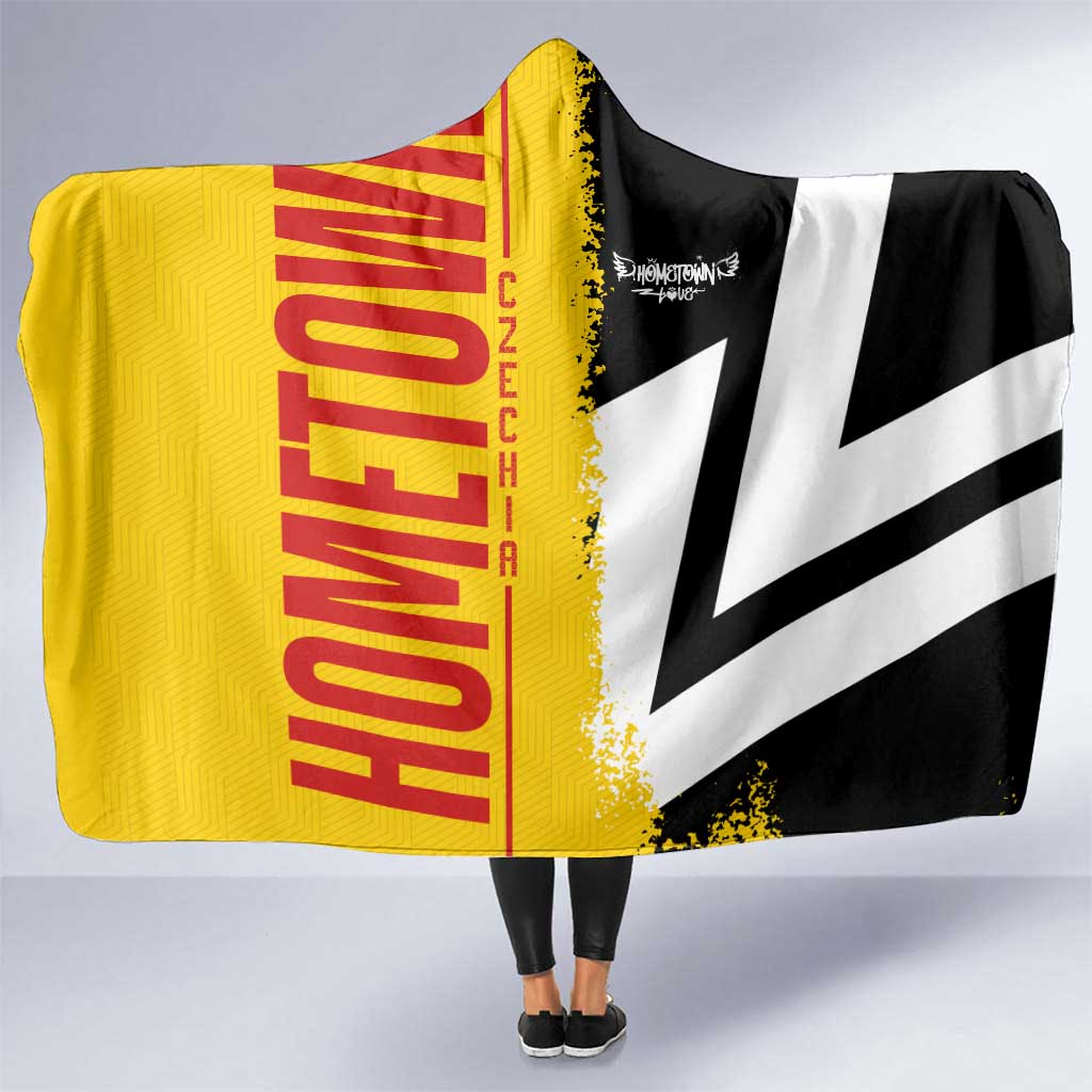 Hometown Germany Hooded Blanket Flag and Map