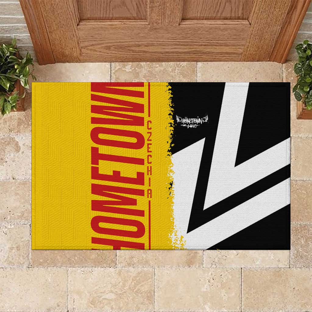 Hometown Germany Rubber Doormat Flag and Map - Wonder Print Shop