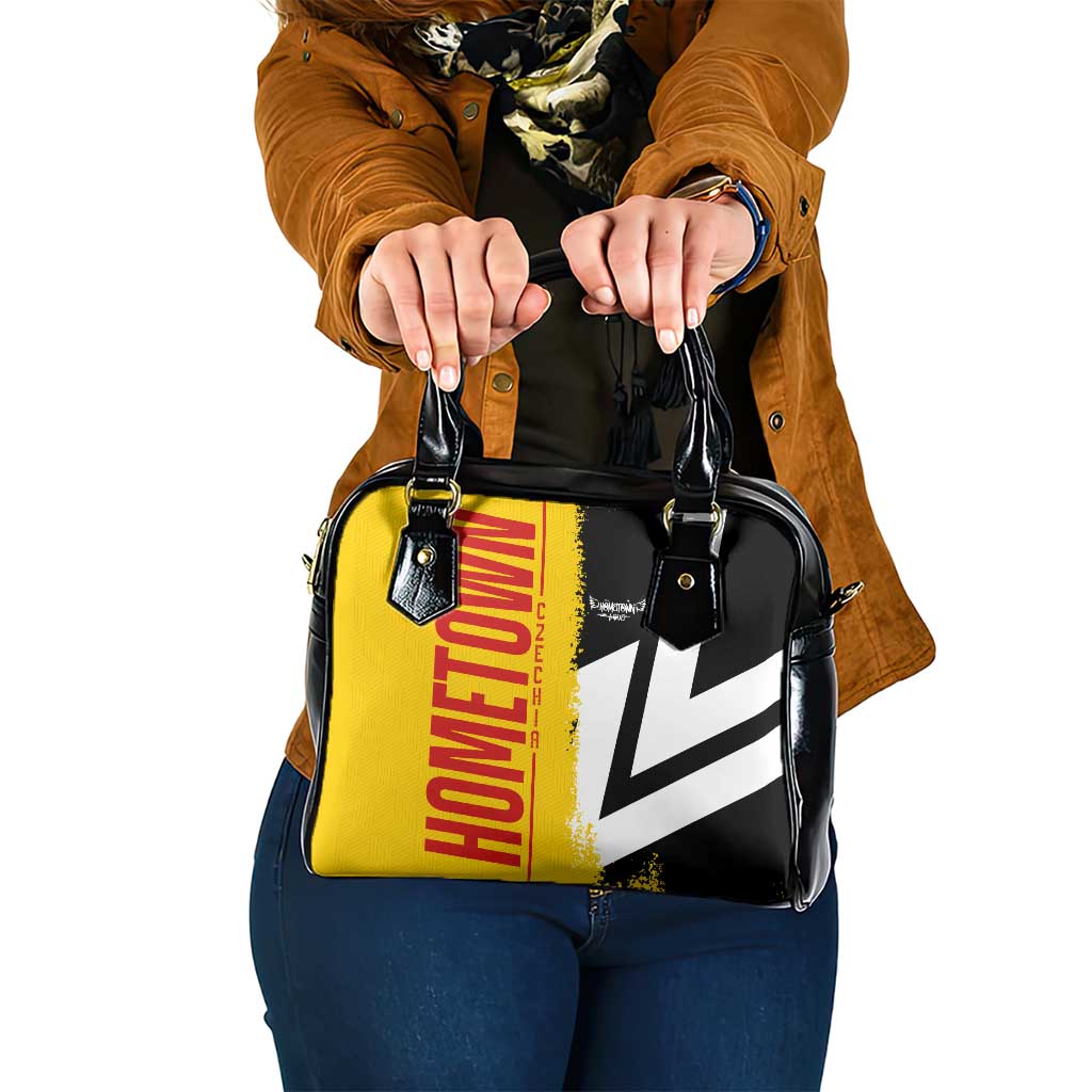 Hometown Germany Shoulder Handbag Flag and Map