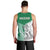 Hometown Nigeria Men Tank Top Flag and Map - Wonder Print Shop