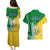 Hometown Saint Vincent and the Grenadines Couples Matching Puletasi and Hawaiian Shirt Flag and Map - Wonder Print Shop