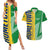 Hometown Saint Vincent and the Grenadines Couples Matching Summer Maxi Dress and Hawaiian Shirt Flag and Map - Wonder Print Shop