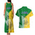 Hometown Saint Vincent and the Grenadines Couples Matching Tank Maxi Dress and Hawaiian Shirt Flag and Map - Wonder Print Shop