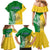 Hometown Saint Vincent and the Grenadines Family Matching Mermaid Dress and Hawaiian Shirt Flag and Map - Wonder Print Shop