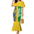 Hometown Saint Vincent and the Grenadines Family Matching Mermaid Dress and Hawaiian Shirt Flag and Map - Wonder Print Shop