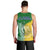 Hometown Saint Vincent and the Grenadines Men Tank Top Flag and Map - Wonder Print Shop