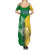 Hometown Saint Vincent and the Grenadines Summer Maxi Dress Flag and Map - Wonder Print Shop