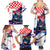 Personalized Croatian Knights Family Matching Summer Maxi Dress and Hawaiian Shirt Hrvatska Coat Of Arms - Wonder Print Shop