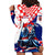 Personalized Croatian Knights Hoodie Dress Hrvatska Coat Of Arms - Wonder Print Shop