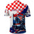 Personalized Croatian Knights Polo Shirt Hrvatska Coat Of Arms