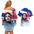 Cuba Che Guevara Couples Matching Off Shoulder Short Dress and Hawaiian Shirt Cuban Revolution - Wonder Print Shop