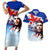 Cuba Che Guevara Couples Matching Short Sleeve Bodycon Dress and Hawaiian Shirt Cuban Revolution - Wonder Print Shop