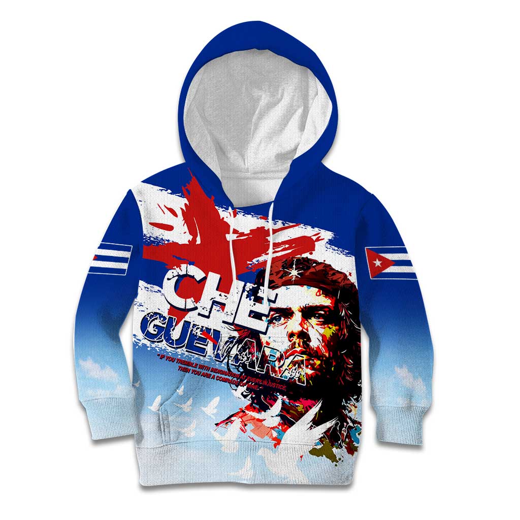 Cuba Che Guevara Kid Hoodie Cuban Revolution - Wonder Print Shop