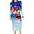 Cuba Che Guevara Long Sleeve Bodycon Dress Cuban Revolution - Wonder Print Shop