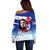 Cuba Che Guevara Off Shoulder Sweater Cuban Revolution - Wonder Print Shop