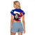 Cuba Che Guevara Raglan Cropped T Shirt Cuban Revolution - Wonder Print Shop