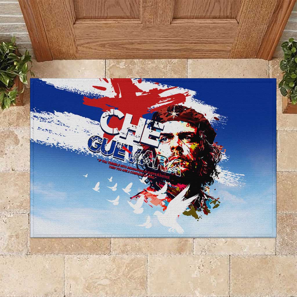 Cuba Che Guevara Rubber Doormat Cuban Revolution - Wonder Print Shop