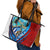 Coat Of Arms Cuba Leather Tote Bag Caribbean Cuban Map - Wonder Print Shop