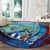 Coat Of Arms Cuba Round Carpet Caribbean Cuban Map