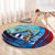 Coat Of Arms Cuba Round Carpet Caribbean Cuban Map