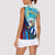 Coat Of Arms Cuba Women Sleeveless Polo Shirt Caribbean Cuban Map - Wonder Print Shop