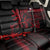 Czech Republic Lion Back Car Seat Cover Czechia Black Red - Wonder Print Shop