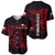 Czech Republic Lion Baseball Jersey Czechia Black Red - Wonder Print Shop