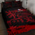 Czech Republic Lion Quilt Bed Set Czechia Black Red - Wonder Print Shop