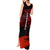 Czech Republic Lion Tank Maxi Dress Czechia Black Red - Wonder Print Shop