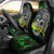 Franken Fish Car Seat Cover Skull Fishing Green - Wonder Print Shop