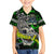 Personalized Franken Fish Family Matching Puletasi and Hawaiian Shirt Skull Fishing Green - Wonder Print Shop